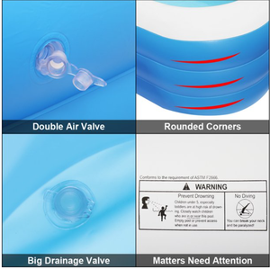 120" X 72" X 22" <strong>Paddling</strong> <strong>Pools</strong> Inflatable Swimming Kids Thickened Abrasion Resistant PVC <strong>Pool</strong> for Garden Backyard Outdoor - Product Image 2