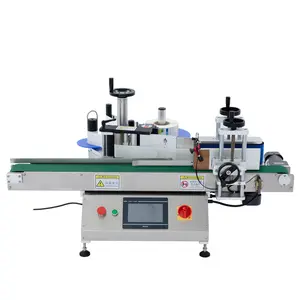 Barcode label printing machine round glass bottle roll to roll digital label printing machine