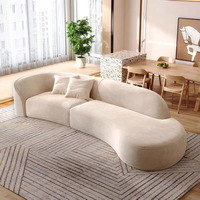 Canapé d'angle OEM ODM pour designers d'intérieur, projets résidentiels et commerciaux, sur mesure, fourniture en gros, directement de l'usine, canapé nordique