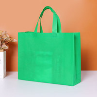 Sac fourre-tout personnalisé en non-tissé écologique et recyclable avec sangle en PP, réutilisable pour supermarché, avec logo sérigraphié