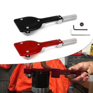 <b>Oil</b> <b>Filter</b> Clamp 2 3/8-5 In Aluminum Alloy Hand <b>Tool</b> For Automotive Repair Red And Black - Product Image 1
