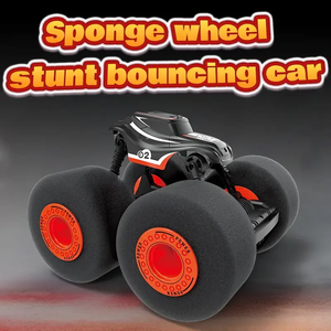RC трюки автомобиль грузовик губка колесо Дрифт Автомобиль 2,4G высокоскоростной автомобиль прыжок высокая плотность программируемая пена - Product Image 4