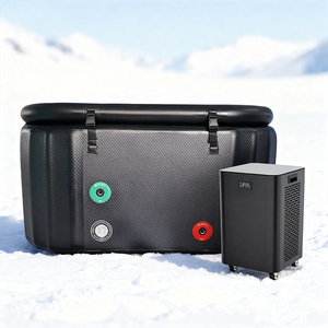 ICEMEND Venta caliente baño de hielo máquina enfriadora de agua fría recuperación deportiva sistema de refrigeración máquina 1hp enfriador de agua de inmersión fría - Product Image 1