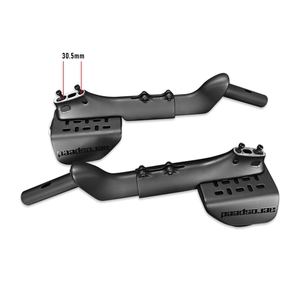 Tay lái bằng sợi <span class=keywords><strong>carbon</strong></span> Triathlon TT Tribar được lắp đặt trên tay lái của xe đạp Thiết kế tiện dụng - Product Image 3