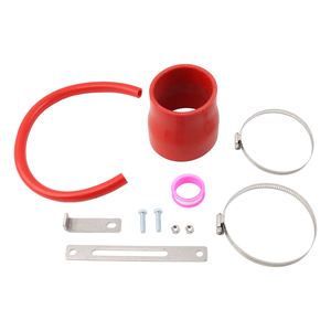 Sistema de Admisión de Aire Frío de Alto Rendimiento y Kit de Filtro Rojo para Honda Accord 3.0L V6 2003-2007 AIM082-BK-RD - Product Image 2