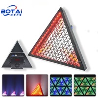 BOTAI 3x70W Vintage-Style Triangle LED rétro lumière IP65 étanche et contrôle DMX pour décor de scène et de café