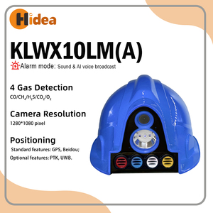 <span class=keywords><strong>Casque</strong></span> <span class=keywords><strong>de</strong></span> sécurité avec lampe intégrée pour l'enregistrement vidéo en temps réel, pour l'exploitation minière et la construction, stockage 32 Go, étanche, détection <span class=keywords><strong>de</strong></span> gaz, alarme sonore - Product Image 6