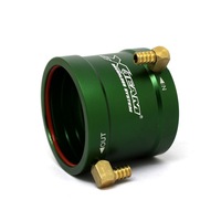 Radiateur à gaine de refroidissement à eau triphasé X-TEAM modèle 40-40 pour moteurs brushless de bateaux RC (modèles 4068 et 4074)