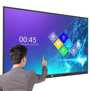 55 65 75 86 100 inch LCD hiển thị kỹ thuật số tương tác bảng thông minh hồng ngoại màn hình cảm ứng bảng trắng cho lớp học - Product Image 1