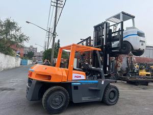 Used Vigoshop TCM FD70 Diesel Forklift 7 Ton for Port Wharf and Freight <b>Station</b> - Product Image 3