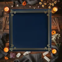 Tapis de jeu de Mahjong américain personnalisé, durable, décoratif, carré, avec motif solaire botanique, idéal pour les fêtes familiales attrayantes