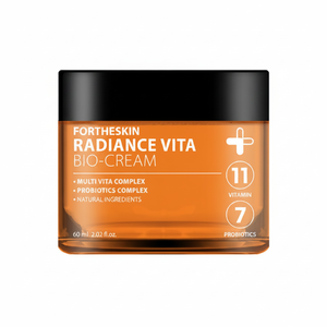 FORTHESKIN Cosmético Coreano RADIANCE VITA BIO-CREAM Loción Antienvejecimiento Blanqueadora EGF 60ml Para Todo Tipo de Piel Hecho en Corea - Product Image 2