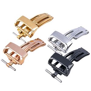 Reloj de marca de lujo Hebilla de reloj de repuesto 18mm Cierre de mariposa de despliegue para reloj <span class=keywords><strong>Audemars</strong></span> - Product Image 1