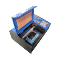 Mesin Ukiran Laser Kayu MDF Kertas Batu Karet 3020 40W/50W untuk Ukiran Liontin Dompet Segel