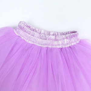 Falda tutú de princesa para niñas pequeñas, faldas de malla - Product Image 5
