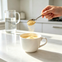 Puur natuurlijk gevriesdroogd passievruchtenpoeder voor het bakken van ijs, yoghurt & dessertproductie