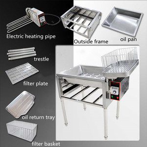 Freidora de Churro ampliamente eléctrica de diseño especial, freidora tostada, freidora de pollo frito - Product Image 5
