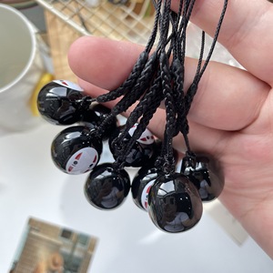2026 Coolter Spirited Away No Face Chime Bell Llavero, Colgante de Cerámica y Adorno para Bolso, Accesorios de Cosplay - Product Image 4