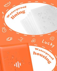 Porte-cartes professionnel avec 40 pochettes compatible avec le classeur de cartes étanche <span class=keywords><strong>YOTO</strong></span> PP, porte-cartes <span class=keywords><strong>Yoto</strong></span>, orange - Product Image 4