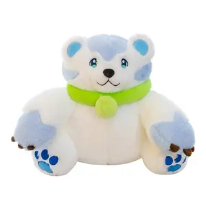 Decorative Chubby Ultra Soft Stuffed Plush Toy Cute Kawaii Bear Toy for Kids Girls Boys All Ages