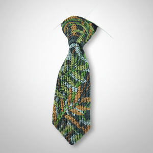 Corbata plisada estampada de poliéster a la moda para hombre, diseña tu propia corbata - Product Image 6
