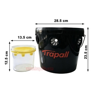 <span class=keywords><strong>Piège</strong></span> à moustiques <span class=keywords><strong>CO2</strong></span> réutilisable pour jardin extérieur, avec entonnoir anti-évasion et contrôle par fermentation de levure - Product Image 2