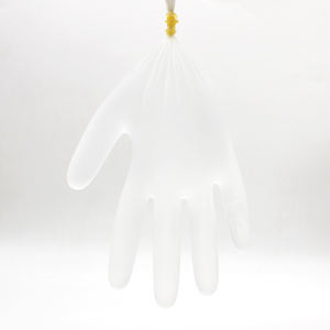 Luvas de Vinil Descartáveis Sem Pó YINGMED Adequadas - Product Image 4