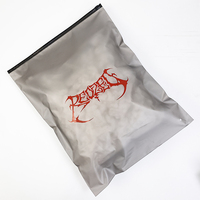 Sacs à fermeture éclair en plastique givré blanc mat personnalisés avec logo imprimé, sacs à fermeture éclair en plastique pour T-shirts, sacs à fermeture éclair en plastique pour cadeaux, vente en gros