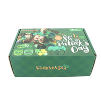 Boîte d'expédition personnalisée en carton ondulé avec impression sur papier kraft, impression intérieure, logo et dimensions sur mesure, couleur kraft marron