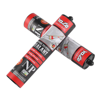 Colle silicone neutre à forte adhérence pour panneaux publicitaires aluminium-plastique, construction bois, emballage et transport, 300ml haute performance