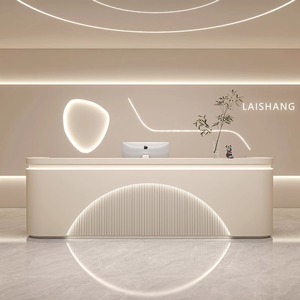 QT-55 văn phòng đồ nội thất bàn Bàn thiết lập oficina scrivania escritorio rezeption hiện đại quầy lễ tân quầy lễ tân - Product Image 1