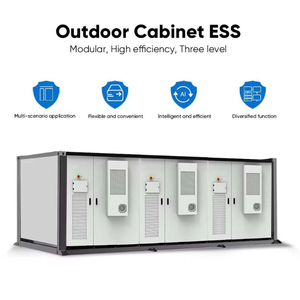 Hệ thống lưu trữ năng lượng tủ ngoài trời điện áp cao 100kw với pin <span class=keywords><strong>lithium</strong></span> ion 215kwh - Product Image 6