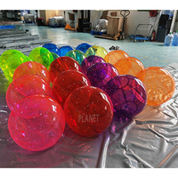 Boule transparente colorée populaire de PVC de boule de boule de PVC de géant pour l'événement