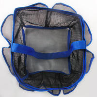Sac de Douche Suspendu à Séchage Rapide, Organisateur Portable de Voyage pour Articles de Toilette, Sac de Douche en Maille, Panier de Douche