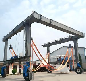 Grúa Móvil <span class=keywords><strong>YAOU</strong></span> de 30T, 50T, 800 Toneladas, 1000T, 1200 Toneladas, Elevador de Barcos con Neumáticos de Goma, Grúa Pórtico Marina, Elevador de Viaje para Yates - Product Image 6
