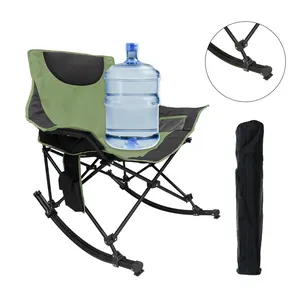 Cadeira portátil ultraleve para áreas externas, praia, lua, acampamento, cadeira de balanço dobrável