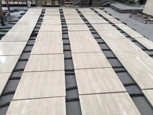 Màu be <span class=keywords><strong>travertine</strong></span> slab Trắng <span class=keywords><strong>travertine</strong></span> đá cho biệt thự sàn và tường đá Ý tùy chỉnh hiện Đại Nội Thất Đánh Bóng Calcite - Product Image 4