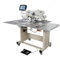 Machine à coudre informatisée à motifs, vente directe usine, pour la fixation d'étiquettes sur empeignes de chaussures (Chenille/Coton/Fibre/Dentelle/Non-tissé)