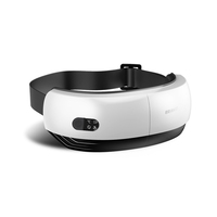 Nouveauté : Masseur oculaire intelligent portable rechargeable par USB, avec contrôle de la minuterie, 5 modes de massage, chaleur et pression d'air