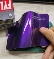 Film teinté à vente chaude, non jaunissant, noir brillant, violet charme, film TPU PPF pour voiture, qualité américaine, Lux Plus PPF, film de protection de peinture