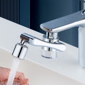 <span class=keywords><strong>Filtro</strong></span> <span class=keywords><strong>rotante</strong></span> universale ad ampio angolo Splash PP a 1080 gradi per <span class=keywords><strong>rubinetto</strong></span> girevole per estensore del <span class=keywords><strong>rubinetto</strong></span> <span class=keywords><strong>con</strong></span> 2 modalità di uscita dell'acqua - Product Image 2