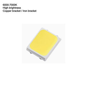 Puce <span class=keywords><strong>LED</strong></span> SMD 2835 6000K Blanc Froid 18V Haute Luminosité Diode InGaN 120° RoHS 1000mW Encapsulation Silicone pour Voiture - Product Image 3