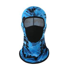 Masker Wajah penuh Multifungsi, penutup wajah penuh bersepeda tabir surya Facekini debu jala bernafas untuk olahraga luar ruangan dan Masker <span class=keywords><strong>Airsoft</strong></span> musim panas - Product Image 5