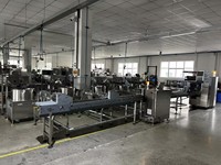 Machine d'emballage horizontale automatique RHZR430 pour sachets de type oreiller, ensacheuse flow pack pour barres chocolatées, produits de boulangerie et snacks