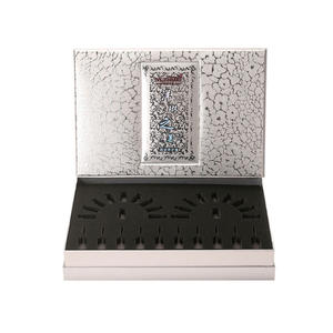 Boîte cadeau rectangulaire en carton blanc sur mesure avec doublure en mousse, boîte d'emballage générale - Product Image 3