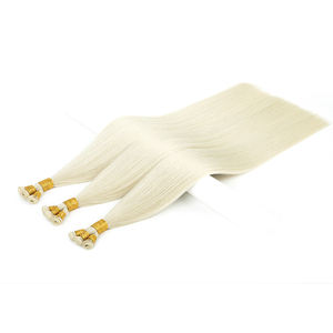 Extensión de cabello humano <span class=keywords><strong>2022</strong></span> Invisible, de Genius Weft trama gruesa, trama plana Invisible, 100% - Product Image 3