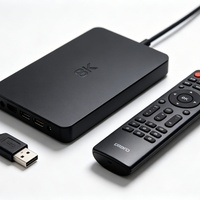 Décodeur IPTV MAX personnalisé 8K Android intelligent 2G 16G, compatible Europe, Royaume-Uni, France, Allemagne, Canada, avec puce Amlogic - Vente Flash