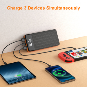 <span class=keywords><strong>Batterie</strong></span> <span class=keywords><strong>externe</strong></span> haute capacité 26800mAh PD 45W USB-C avec écran LCD, packs de batteries 20000 mAh et 25000 mAh avec 3 entrées et sorties pour smartphones - Product Image 5