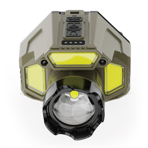 Lampe frontale de pêche nocturne ultra-lumineuse avec capteur, rechargeable par USB, modèle d'urgence intelligent pour l'extérieur, autonomie de 4 heures - Product Image 6