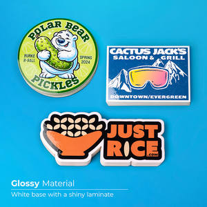 Etiquetas Adhesivas Impermeables de Vinilo Holográfico Colorido, Etiquetas Personalizadas con Logotipo de Dibujos Animados, Pegatinas Personalizables - Product Image 4